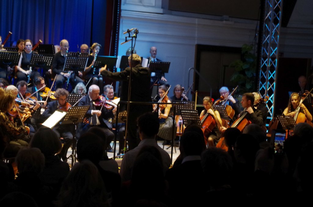 Orchester in Aktion