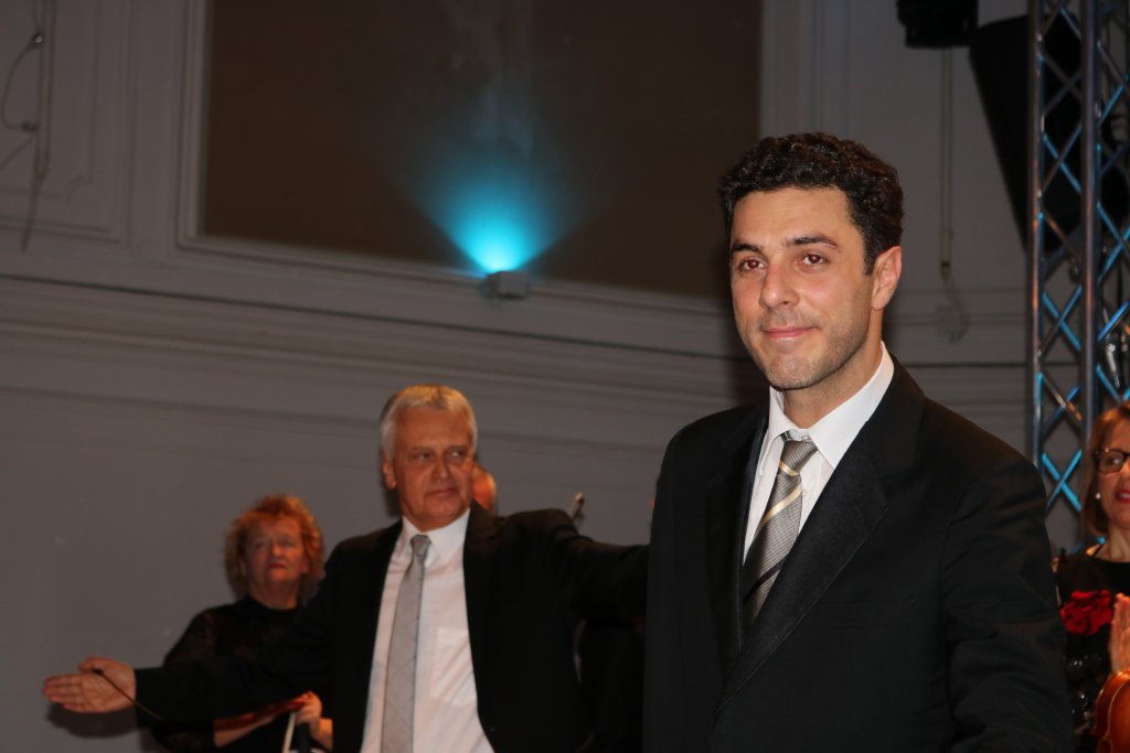 Applaus für den Solisten Christos Marantos