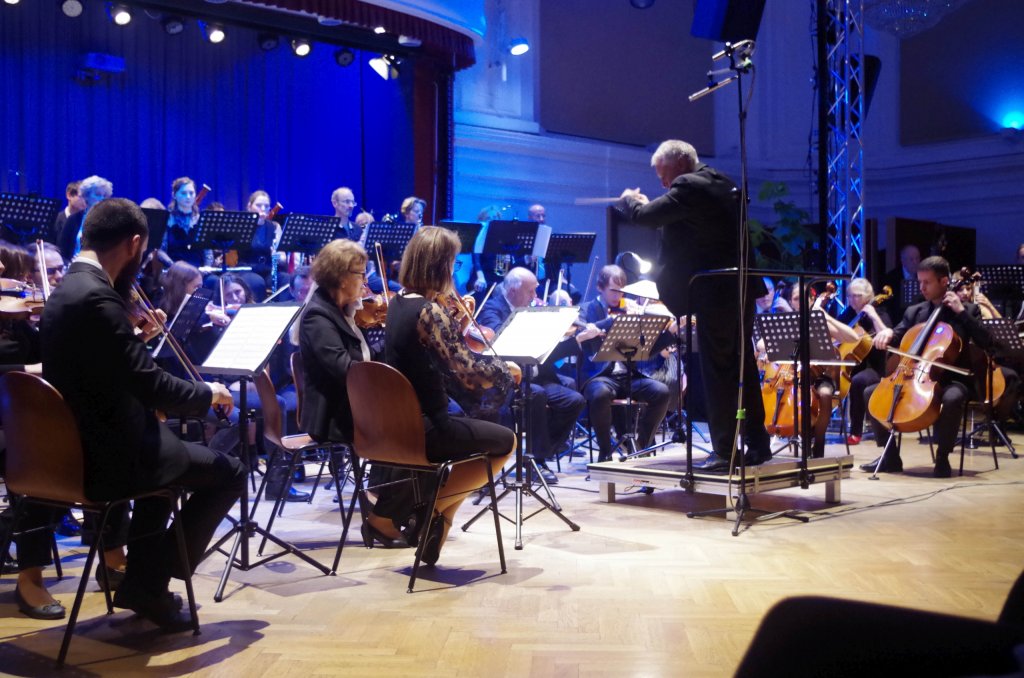 Orchester in Aktion